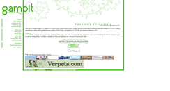Desktop Screenshot of gambit.verfans.com