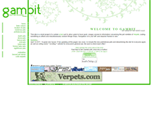 Tablet Screenshot of gambit.verfans.com