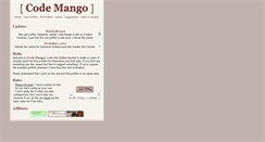 Desktop Screenshot of codemango.verfans.com